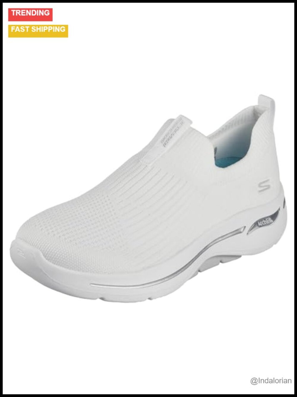 Arch Fit Iconic Slip-On Mesh Walking Sneaker Podiatrist Certified Machine